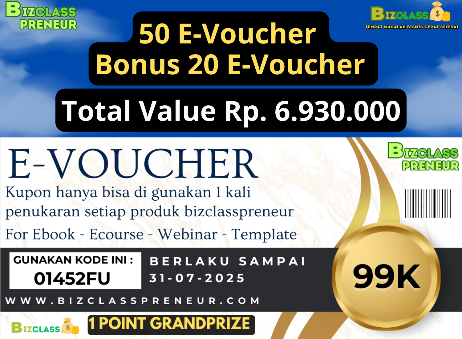 Paket E-Voucher Bizclass (9)