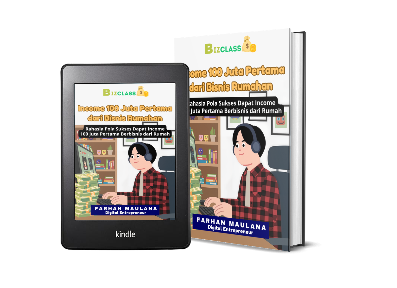 Desain Ebook 100 Juta Transparan